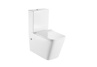 Унитаз-компакт Aquatek Либра AQ1263-00 с сиденьем микролифт, цвет белый