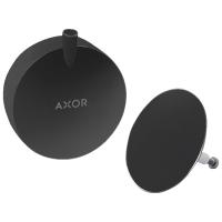Внешняя часть набора налив-перелив Axor 58312670 черная матовая