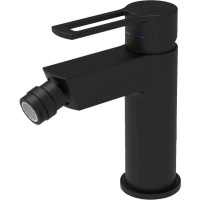 Смеситель Paffoni Ringo RIN131NO для биде, без донного клапана, черный матовый