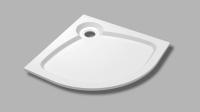 Душевой поддон из искусственного камня Cezares Tray S 90x90 TRAY-S-R-90-550-56-W Белый Душевой поддон из искусственного камня Cezares Tray S 90x90 TRAY-S-R-90-550-56-W Белый