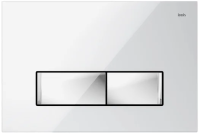 Кнопка для инсталляции IDDIS Uniglass UNG02WCi77 стекло, цвет белый/хром