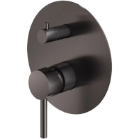 Смеситель для ванны Plumberia Selection IXO XO1901NO встраиваемый, черный матовый