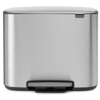 Мусорное ведро Brabantia Bo Pedal Bin 121128 11 + 11 + 11 л Мусорное ведро Brabantia Bo Pedal Bin 121128 11 + 11 + 11 л