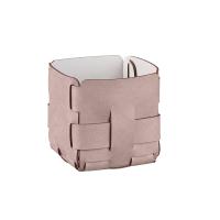 Корзинка Colombo Design Adj Mini Bottega BADJ1013-0702 12x12хh13 см, пепельная роза|устричный