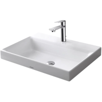Раковина TOTO MH L1616C полувстраиваемая, 60x46 см, CeFiONtect, белая