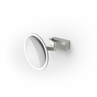 Косметическое зеркало Decor Walther Vision R 5X 0123176 настенное, с LED-подсветкой, увел. х5, двойной рычаг, матовая нержавеющая сталь Косметическое зеркало Decor Walther Vision R 5X 0123176 настенное, с LED-подсветкой, увел. х5, двойной рычаг, матовая нержавеющая сталь