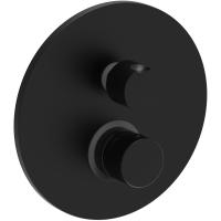 Смеситель Paffoni Jo JO018NO для ванны и душа, встраиваемый, с внутренней частью, черный матовый