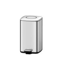 Мусорное ведро Weltwasser WW Wally MT 12L с педалью, матовая сталь