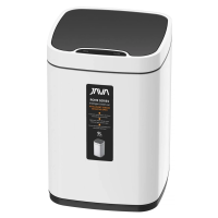 Мусорное ведро Java S-883-9W сенсорное, 9 л, цвет белый
