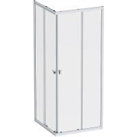 Душевой уголок AM.PM Sunny 80×80 W87G-403-8080-MT профиль хром матовый, стекло прозрачное