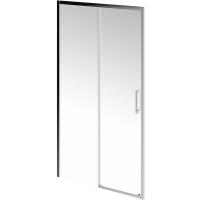 Душевая дверь Kerama Marazzi Vetro 110 VE.110.SD.CR профиль хром, стекло прозрачное