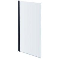 Шторка на ванну Aquatek 80 AQ DEL SBA 08015GM профиль Оружейная сталь стекло прозрачное