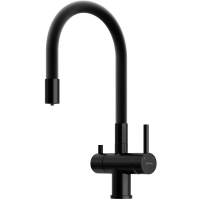 Смеситель для кухни Sancos Lucia SC4004MB черный матовый