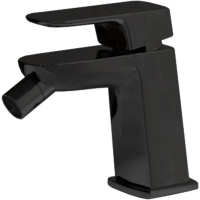 Смеситель Paini Nove 09YO304 для биде, без донного клапана, черный матовый