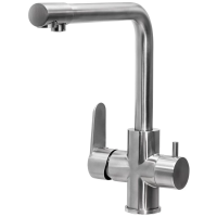 Смеситель для кухни с подключением к фильтру ПСМ-Профсан Steel PSM-300-22