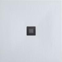 Душевой поддон из искусственного камня Allen Brau Priority 100x100 8.31005-21 Белый камень