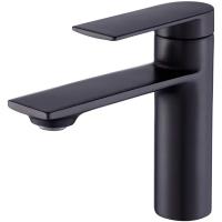 Смеситель для раковины Orange Berni M09-021b черный матовый