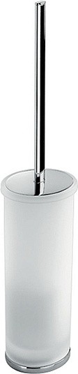 Ершик для унитаза Colombo Design Land B2806.000 напольный, стекло, металл, пластик, хром|матовое стекло