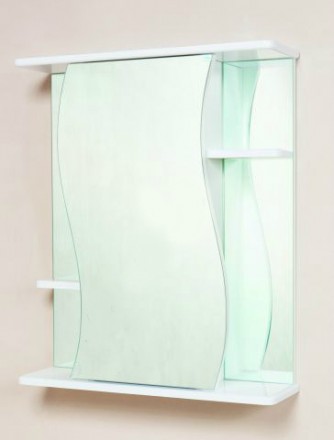 зеркальный шкаф onika лилия 55.00 универсальный