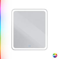 Зеркало Cezares Multicolore 70 CZR-SPC-MC-700-800-RGB-TCH с подсветкой с сенсорным выключателем и функцией памяти