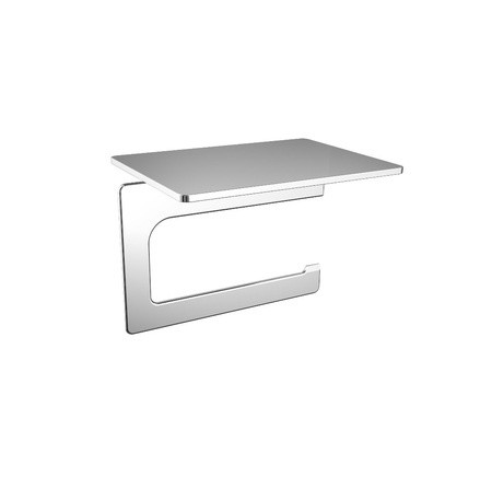 Держатель туалетной бумаги Emco Art 1698 001 00 с полкой Держатель туалетной бумаги Emco Art 1698 001 00 с полкой