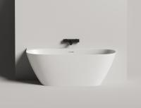 Ванна пристенная 160х80х59см Salini Sofia Wall 160 102527M., материал: S-stone, цвет: белый матовый