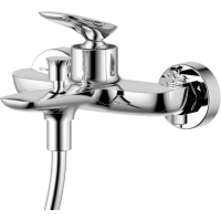 Смеситель для ванны AQUAme Como AQM6512CR с душевым гарнитуром, хром