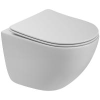 Унитаз BelBagno Amanda-Tor BB051CH-TOR-FC/BB051SC подвесной с сиденьем Микролифт