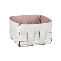 Корзинка Colombo Design Adj Mini Bottega BADJ1019-0207 19x19хh13 см, устричный|пепельная роза