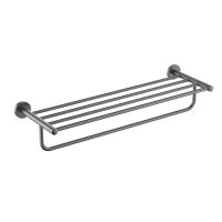 Полка Timo Saona 13058/18 черное золото