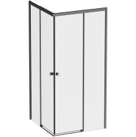 Душевой уголок AM.PM X-Joy 90×90 W94G-403-9090-BТ профиль черный матовый, стекло прозрачное