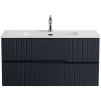 Тумба под раковину Cezares Duet-N 100 DUET-N-1000-2C-SO-GR-P подвесная Grafito