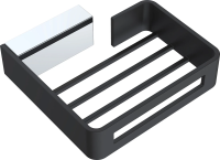 Держатель для губки Boheme Q 10959-CR-B Черный Хром Держатель для губки Boheme Q 10959-CR-B Черный Хром