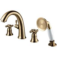 Смеситель на борт ванны Lemark Vintage LM2841B Бронза
