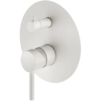 Смеситель для ванны Plumberia Selection IXO XO1901BO встраиваемый, белый матовый