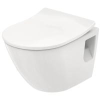 Унитаз подвесной безободковый TOTO NC CW762Y, без сиденья, цвет белый.