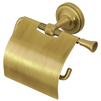 Держатель туалетной бумаги Migliore Fortuna 27693 с крышкой, цвет бронза