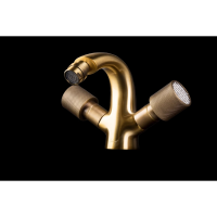 Смеситель Boheme Royal Cristal 316-Royal/CRST black для биде