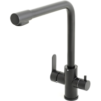 Смеситель для кухни с подключением к фильтру Orange Steel M99-008b