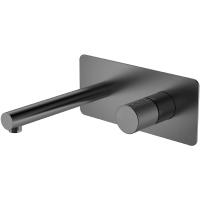 Смеситель для раковины Boheme Stick 125-GM.4 Оружейная сталь