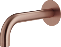 Излив Plumberia Selection Ixo SPT0258RS для ванны, брашированная медь