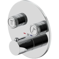 Термостат для ванны Plumberia Selection PSBOX PSB1902CR встраиваемый, хром