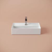 [СНЯТО] Раковина, Artceram, Scalino, шгв 500*270*115, отверстия для смесителя-1, цвет-белый матовый