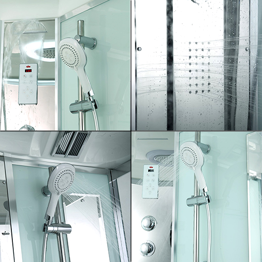 душевая кабина timo comfort fabric glass t-8825f 120х120
