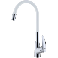 Смеситель для кухни Lemark Linara LM0415C-White