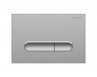 Кнопка смыва для инсталляции Esbano ESINOVL17GM для унитаза, АБС-пластик, цвет матовая оружейная сталь