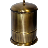 Ведро для мусора Boheme Medici 10608 цвет бронза