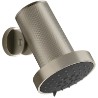 Верхний душ Gessi Gessi316 57273#239 Ø135 мм, с кронштейном, 3 режима, цвет STEEL BRUSHED