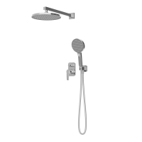 Душевой комплект IDDIS Optima Home OPHSB02i67 253,9 мм, хром