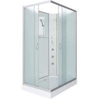 Душевая кабина Niagara Classic NG-43295-14QBKG 120х90 см, без крыши, с гидромассажем